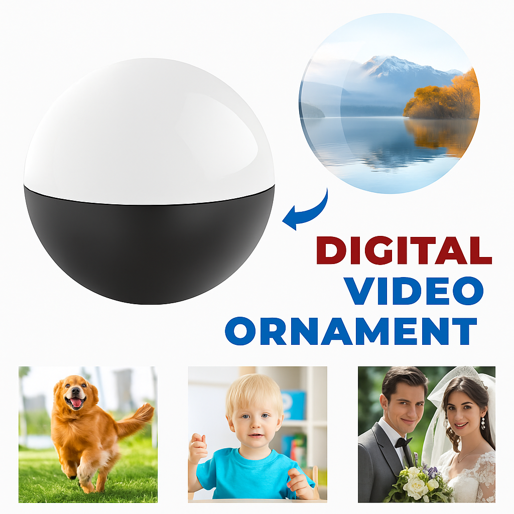 Digital Crystal Ornament